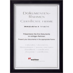 Walther Construction     21x29,7 Resin black DIN A4 JK130B