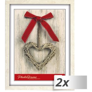 1x2 ZEP Photo Frame white 20x30 Resin Frame M484w