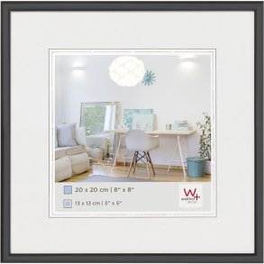 Walther New Lifestyle      20x20 Resin black KV220B