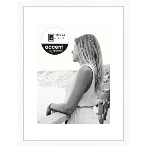 Nielsen Aura white 18x24 Wood incl. Passepartout 1134001