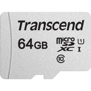 Transcend microSDXC 300S    64GB Class 10 UHS-I U1