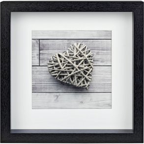 Hama Scala 3D black 23x23 Portrait Wood Passepartout 59773