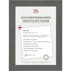 Walther Home DIN A4      21x29,7 Wood grey HO130D