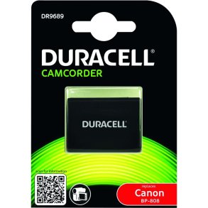 Duracell Li-Ion Akku 890 mAh for Canon BP-808