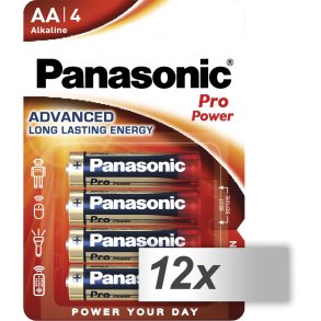 12x4 Panasonic Pro Power LR 6 Mignon AA           PU inner box