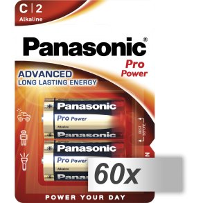 60x2 Panasonic Pro Power LR 14 Baby               PU master box