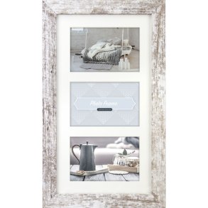 ZEP Nelson 6             3x10x15 Wood Frame 3Q white/brown V23106