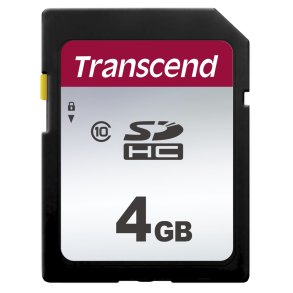 Transcend SDHC 300S          4GB Class 10