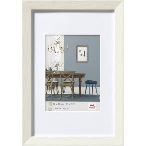 Walther Fiorito white 20x30 Wood incl. Passepartout EF030W