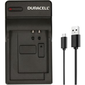 Duracell Charger with USB Cable for DR9695/NP-FM500H