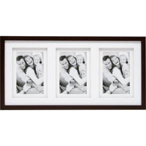 Deknudt S65KQ3           3x15x20 Wood Gallery brown Passepartout