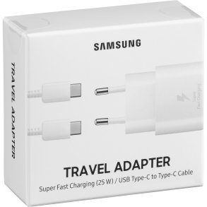 Samsung Schnellladegerät USB-C 25W 1 m white