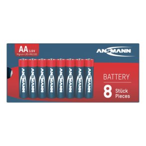 50x8 Ansmann Alkaline Mignon AA LR 6-red-line