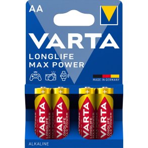 Alkaline Batteri Aa 1.5 V Max Tech 4-Bobler