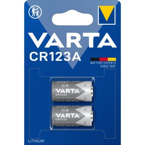 Lithium Batteri Cr123A 3 V 2-Bobler