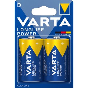10x2 Varta Longlife Power Mono D LR20               PU inner box