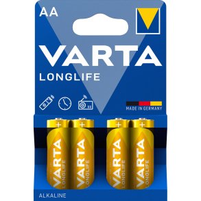 20x4 Varta Longlife Mignon AA LR 6             VPE Innenkarton