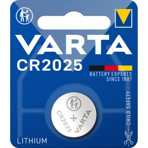 10x1 Varta electronic CR 2025 PU inner box