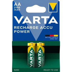 100x2 Varta Rechargeable Accu NiMh 2100 mAh Mignon