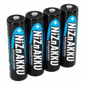 12x4 Ansmann NiZn bat. Mignon AA 2500 mWh