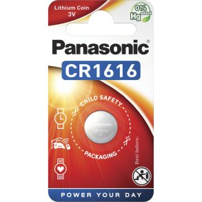 1 Panasonic CR 1616 Lithium Power