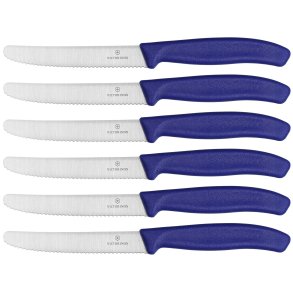 Victorinox Swiss Classic table knife 6 pcs. blue