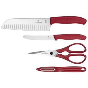 Victorinox Swiss Classic Kitchen Set 4 pcs. red