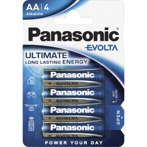 1x4 Panasonic Evolta LR 6 Mignon AA