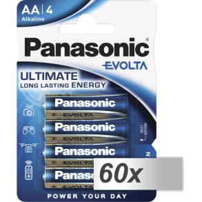 60x4 Panasonic Evolta LR 6 Mignon             PU master box