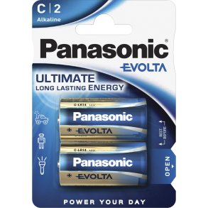 1x2 Panasonic Evolta Baby C LR 14                LR14EGE/2BP