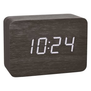 TFA 60.2549.01 Radio alarm clock black