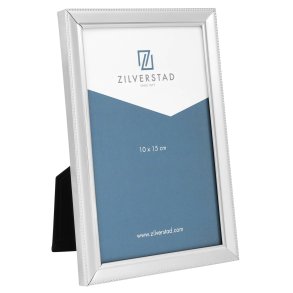 Zilverstad Perlrand silver 10x15 Metal Portrait narrow 7150231
