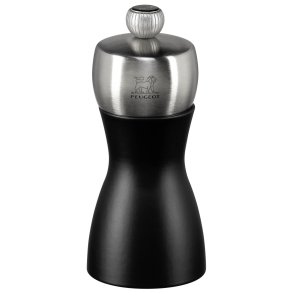 Peugeot FIDJI pepper mill beech wood matt black 12 cm