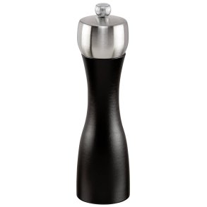 Peugeot FIDJI salt mill beech wood matt black 20 cm