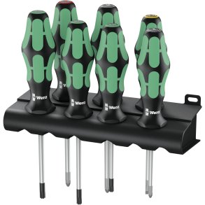 WERA 335/350/367/7 Rack screwdriver set Kraftform