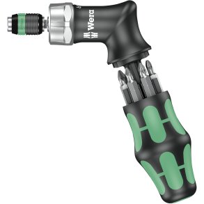WERA Kraftform Kompakt Pistol RA combi screwdriver w. 6 Bits