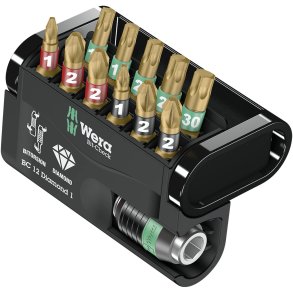 WERA Bit-Check 12 Diamond 1 Bit-Check