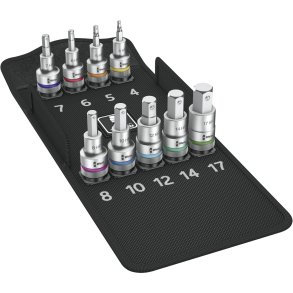 WERA 8740 C HF 1 Zyklop Bit socket set hexagon socket