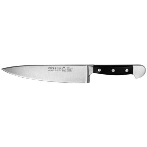 GÃ¼de Alpha cooking knife 21 cm POM black 1805/21