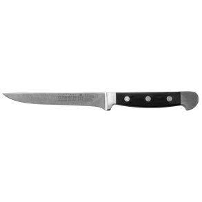GÃ¼de Alpha Boning Knife flex. POM black 13 cm 1703/13