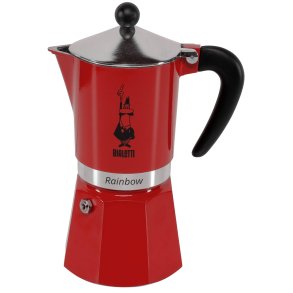 Italiensk Kaffekande Bialetti Rainbow rouge 6 Kopper Aluminium