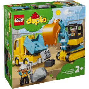 LEGO Duplo 10931 Truck & Tracked Excavator