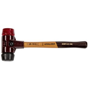 Halder SIMPLEX soft-face mallet 50 comp. rubber/plast. TE SIMPLE