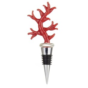 L´Oca Nera bottle stopper coral