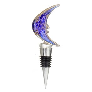 L´Oca Nera bottle stopper moon
