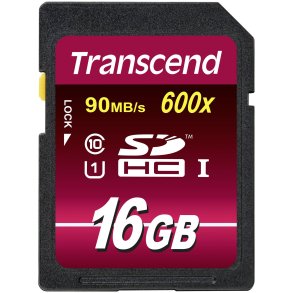 Transcend SDHC              16GB Class10 UHS-I 600x Ultimate