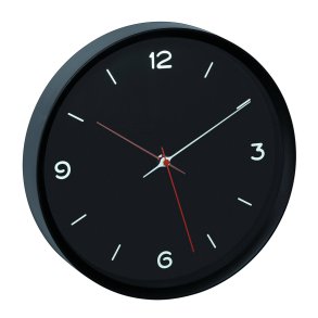 TFA 60.3056.01 black Analogue Wall Clock