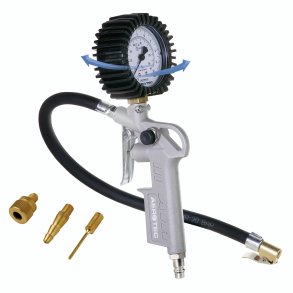 Aerotec tyre filler calibrated + 30cm hose + adapters