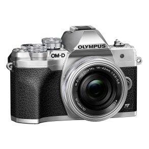 Olympus OM-D E-M10 Mark IV Kit + 14-42 Pancake Zoom silver