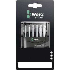 WERA Bit-Check 6 TX universal 1 SB